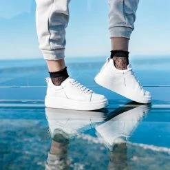 2 Pack Gabriella Pantysokjes Puntina 20DEN Zwart Met Stippen, One Size -Exporteren beenmode winkel 550x825 61