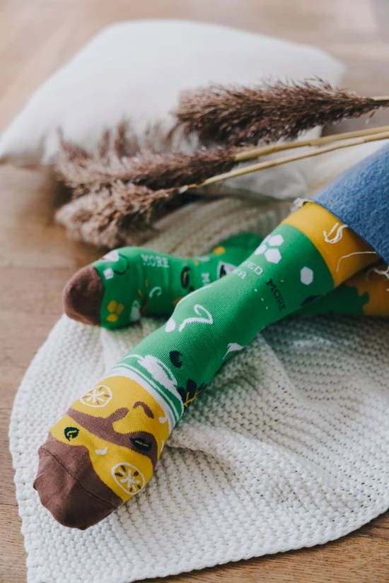 More Fashion - Heren Sokken - 39/42 - 4-Pack - Juice & Tea - MADE IN EU 9 More Fashion - Heren Sokken - 39/42 - 4-Pack - Juice & Tea - MADE IN EU - Afbeelding 7